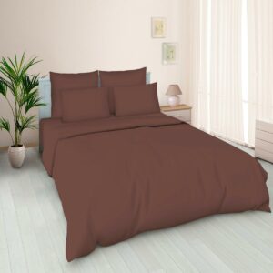 Бязь 220 см цвет Шоколад пл.120 г.м²