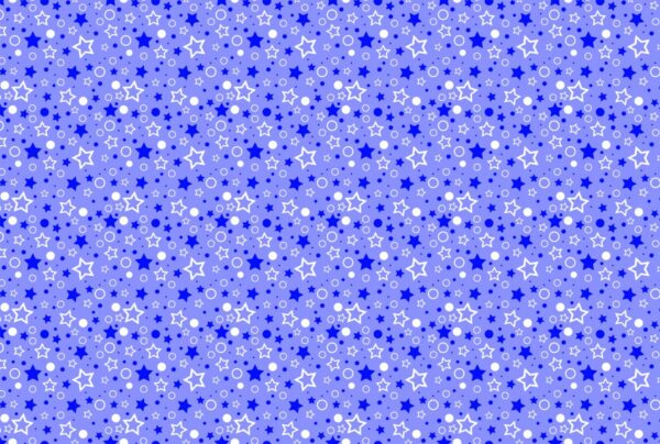 Ситец 95 см 21247-4 Звездное ассорти