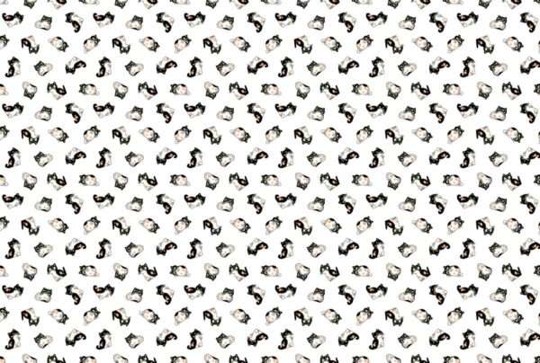 Ситец 95 см набивной 29150-1 Котики